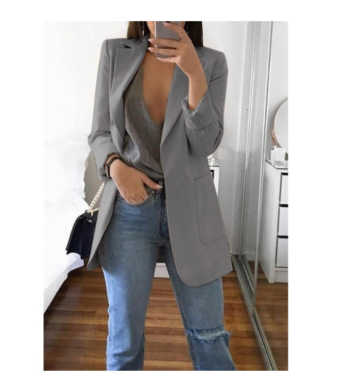 Grey Cardigan Jacket